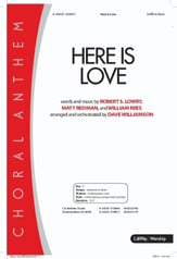 Here Is Love SATB choral sheet music cover